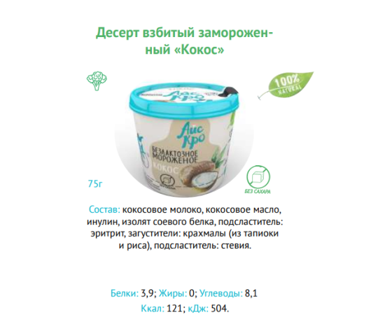 Фото 2 Веганское мороженое ICECRO VEGAN, г.Зеленоград 2017